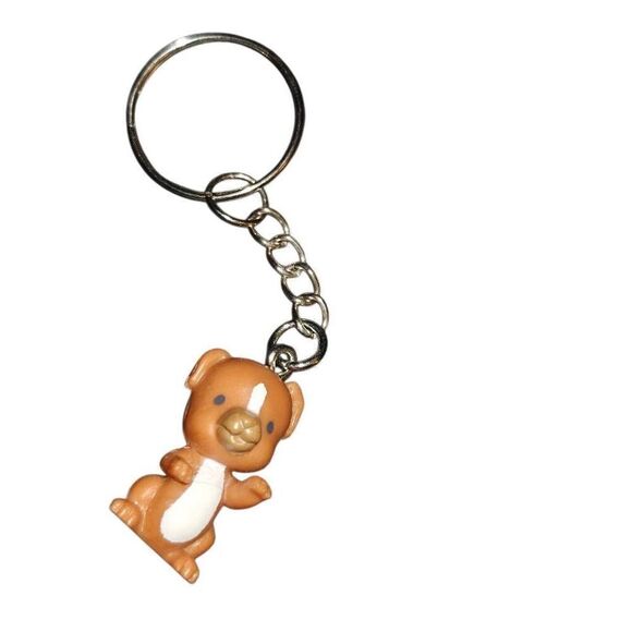 Cute Barbie Upcycled Dog Keychain - Picture 2 of 2